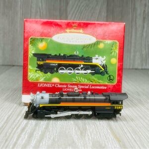 Vintage Hallmark Keepsake Ornament Lionel Chessie Steam Special Locomotive Train